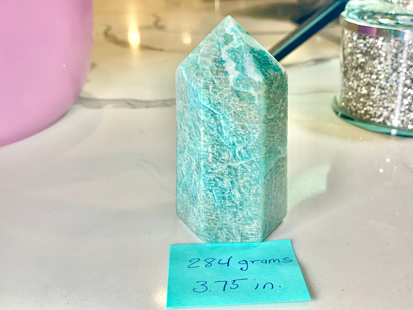 Amazonite Crystal Point