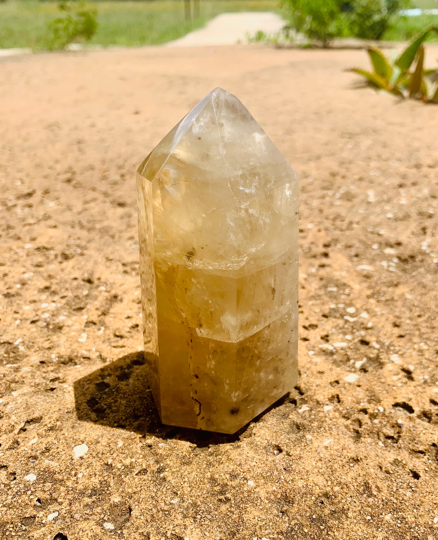 Citrine Crystal Point