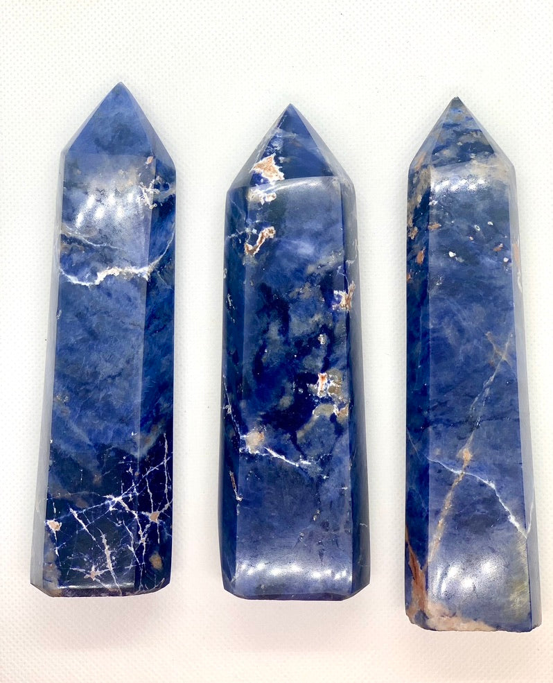 Orange Sodalite Point/Tower