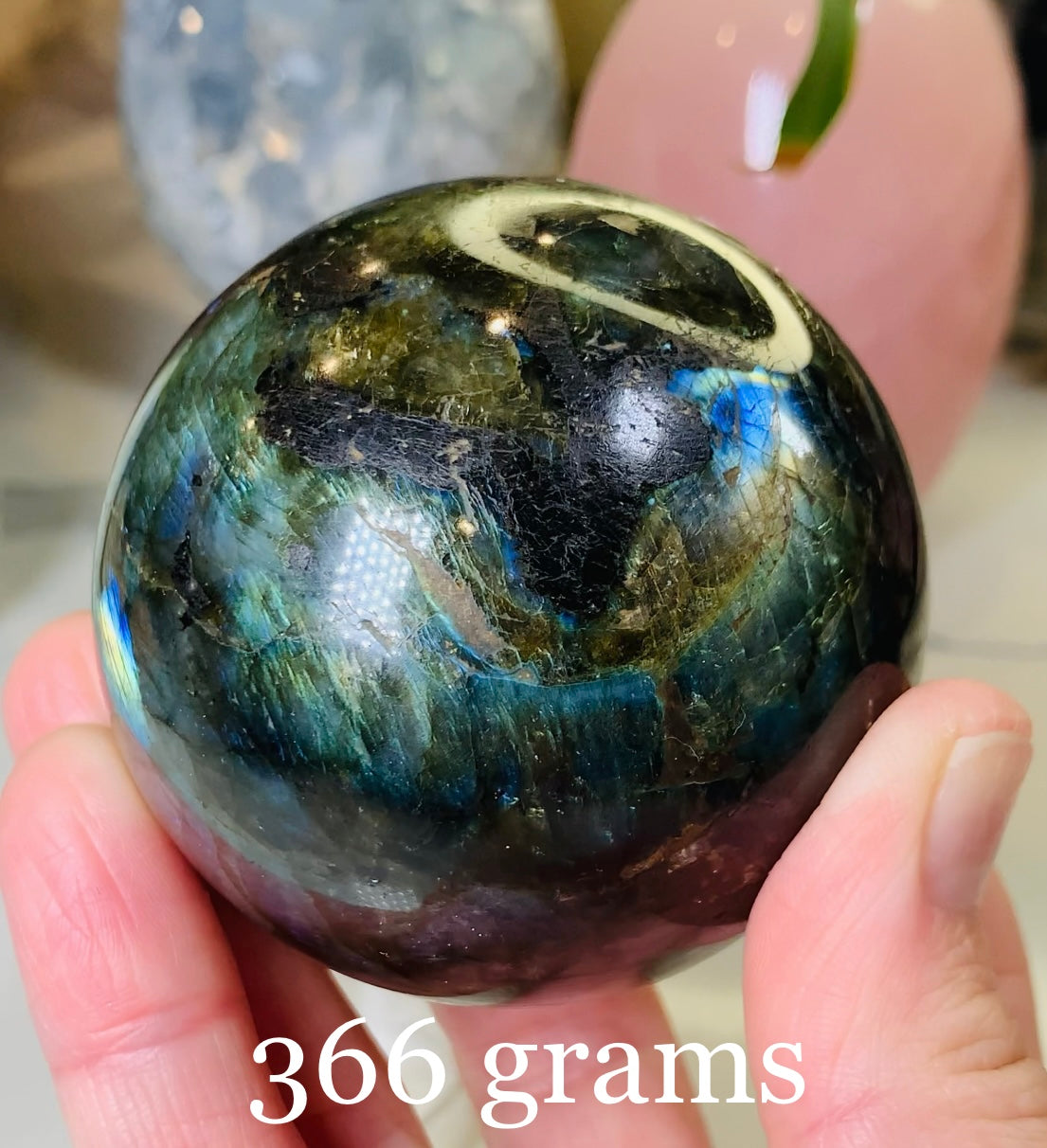 Labradorite Crystal Sphere