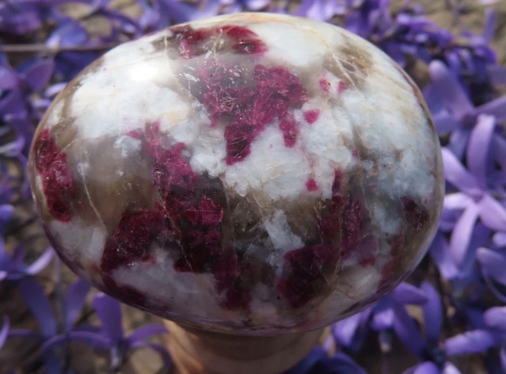 Rubellite Tourmaline-Palm Stones