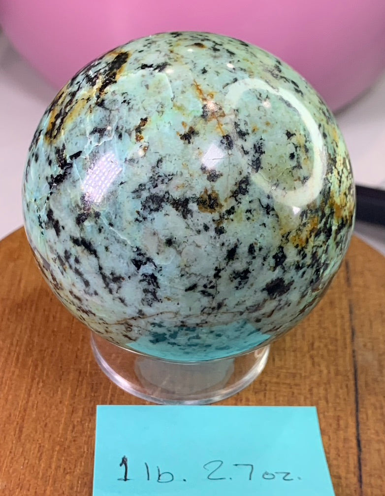 Chrysocolla, Chrysocolla Sphere, Qty. 2024 1