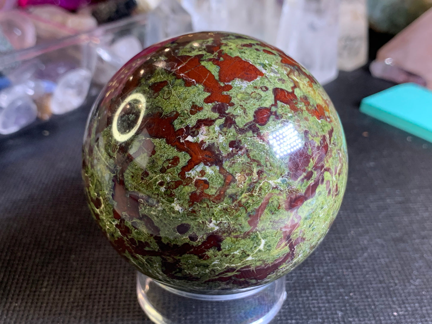 Dragon Blood Stone Sphere