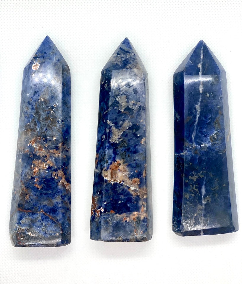 Orange Sodalite Point/Tower