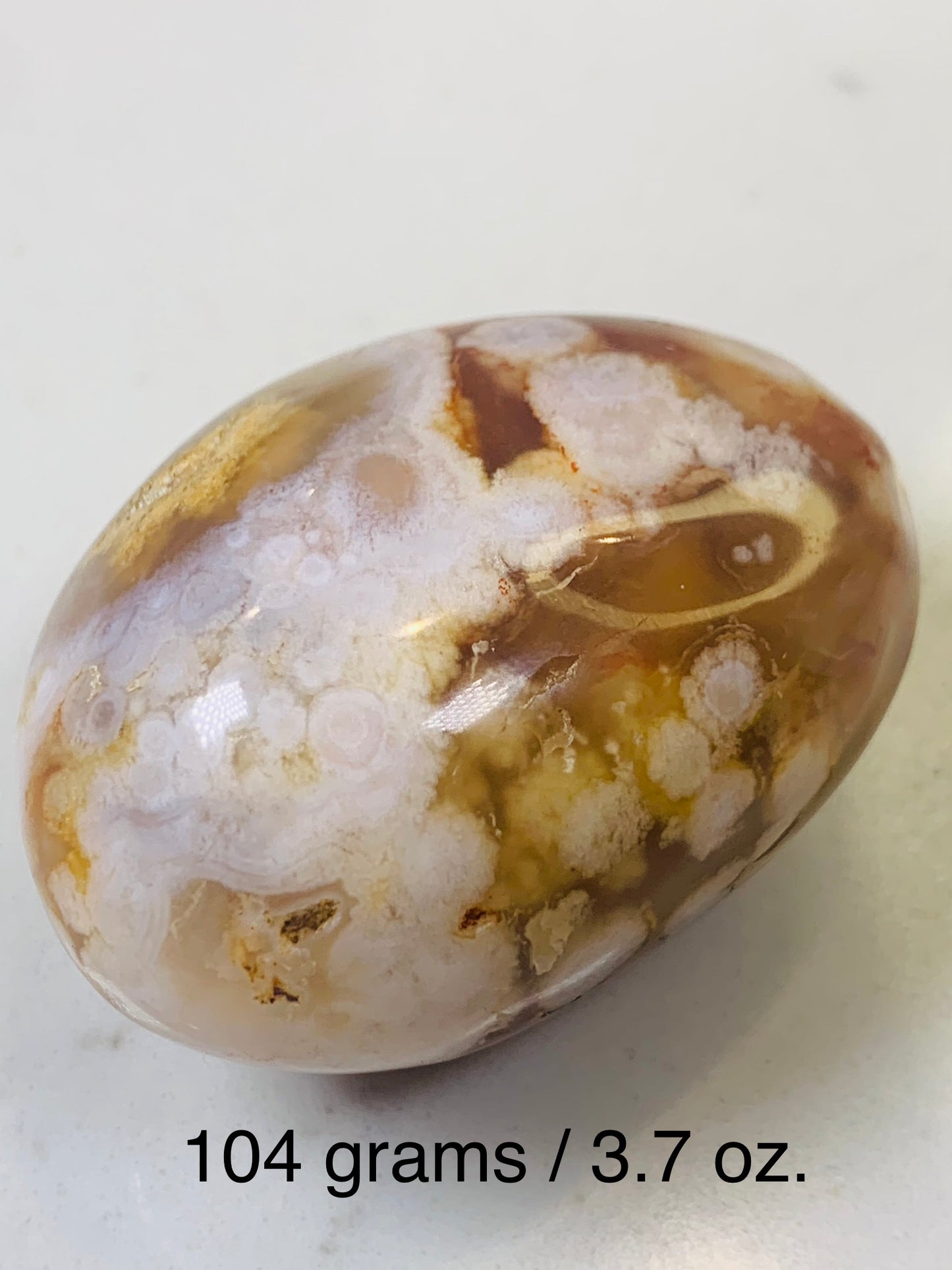 Flower Agate Palmstones