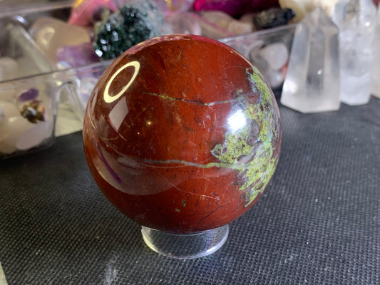 Dragon Blood Stone Sphere