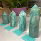 Amazonite Crystal Point