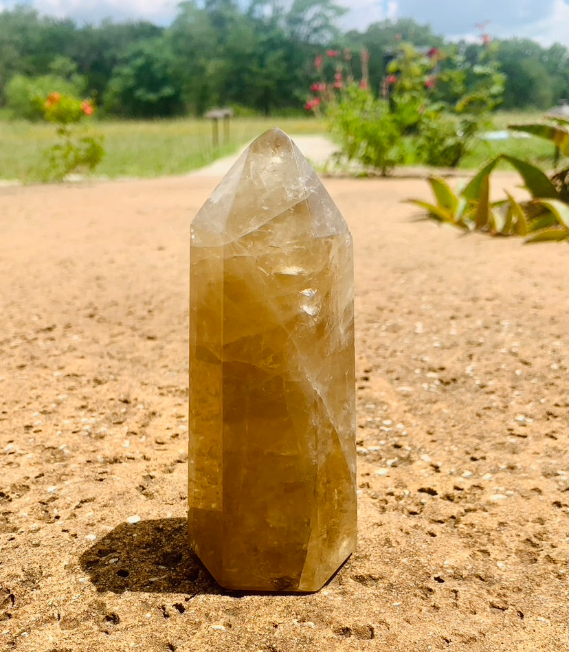 Citrine Crystal Point