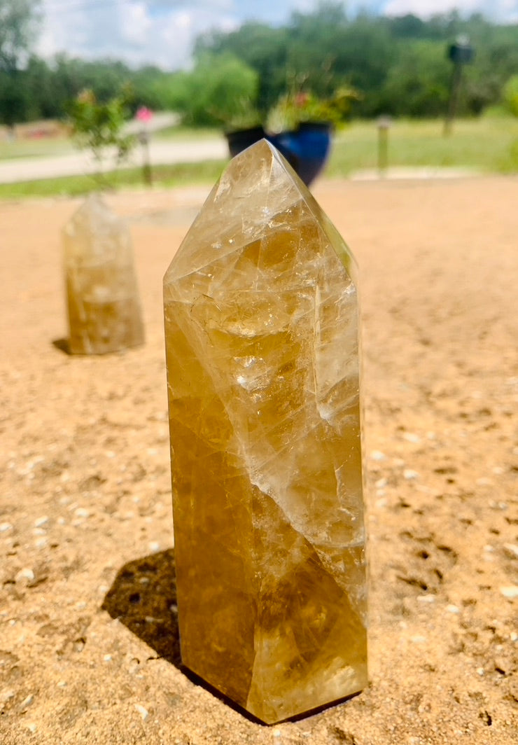 Citrine Crystal Point