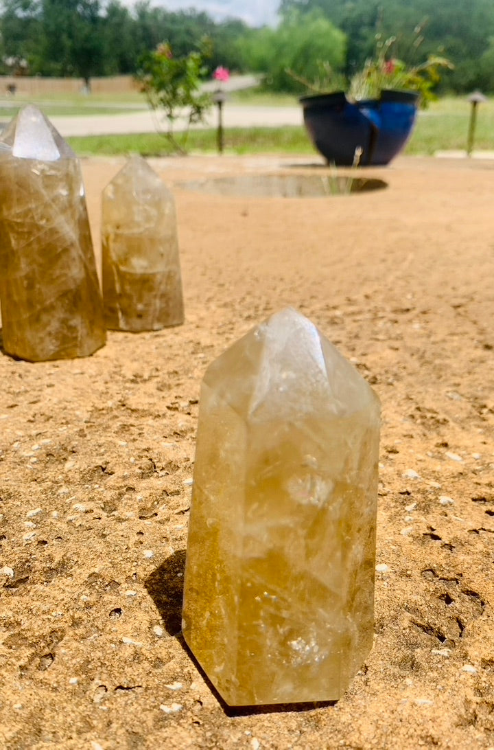 Citrine Crystal Point