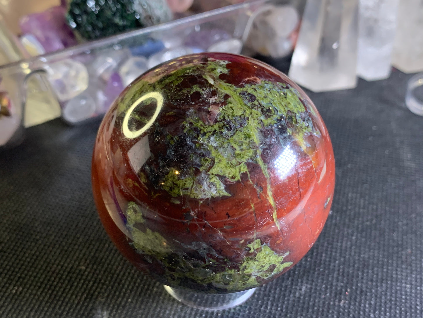 Dragon Blood Stone Sphere