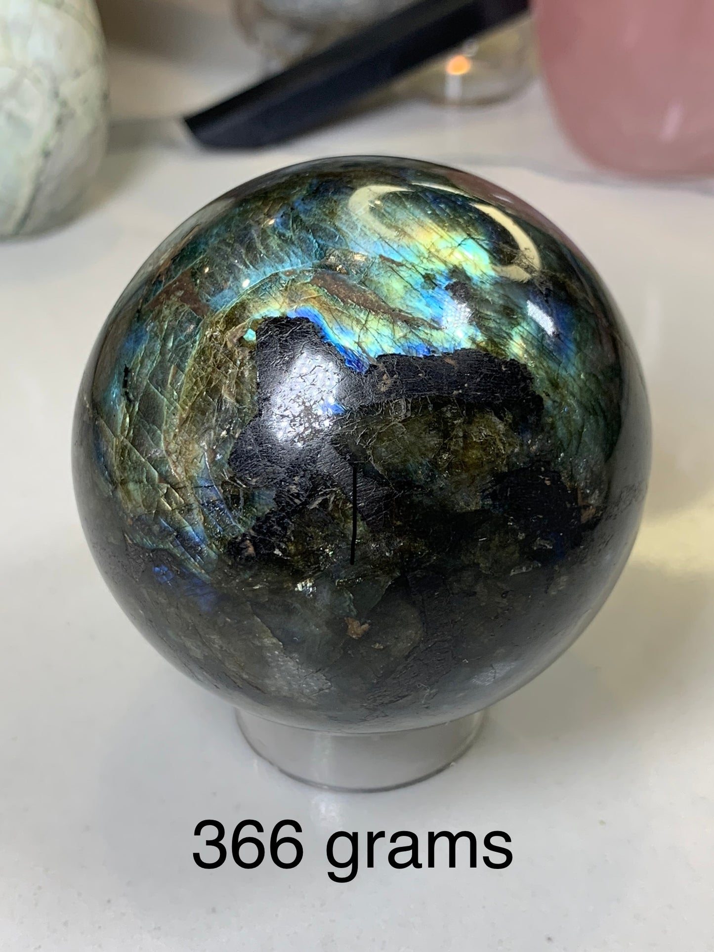 Labradorite Crystal Sphere