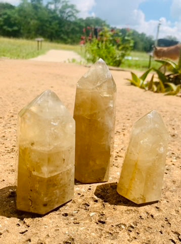 Citrine Crystal Point