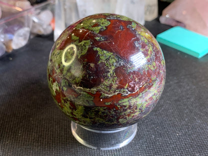 Dragon Blood Stone Sphere