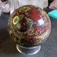 Dragon Blood Stone Sphere