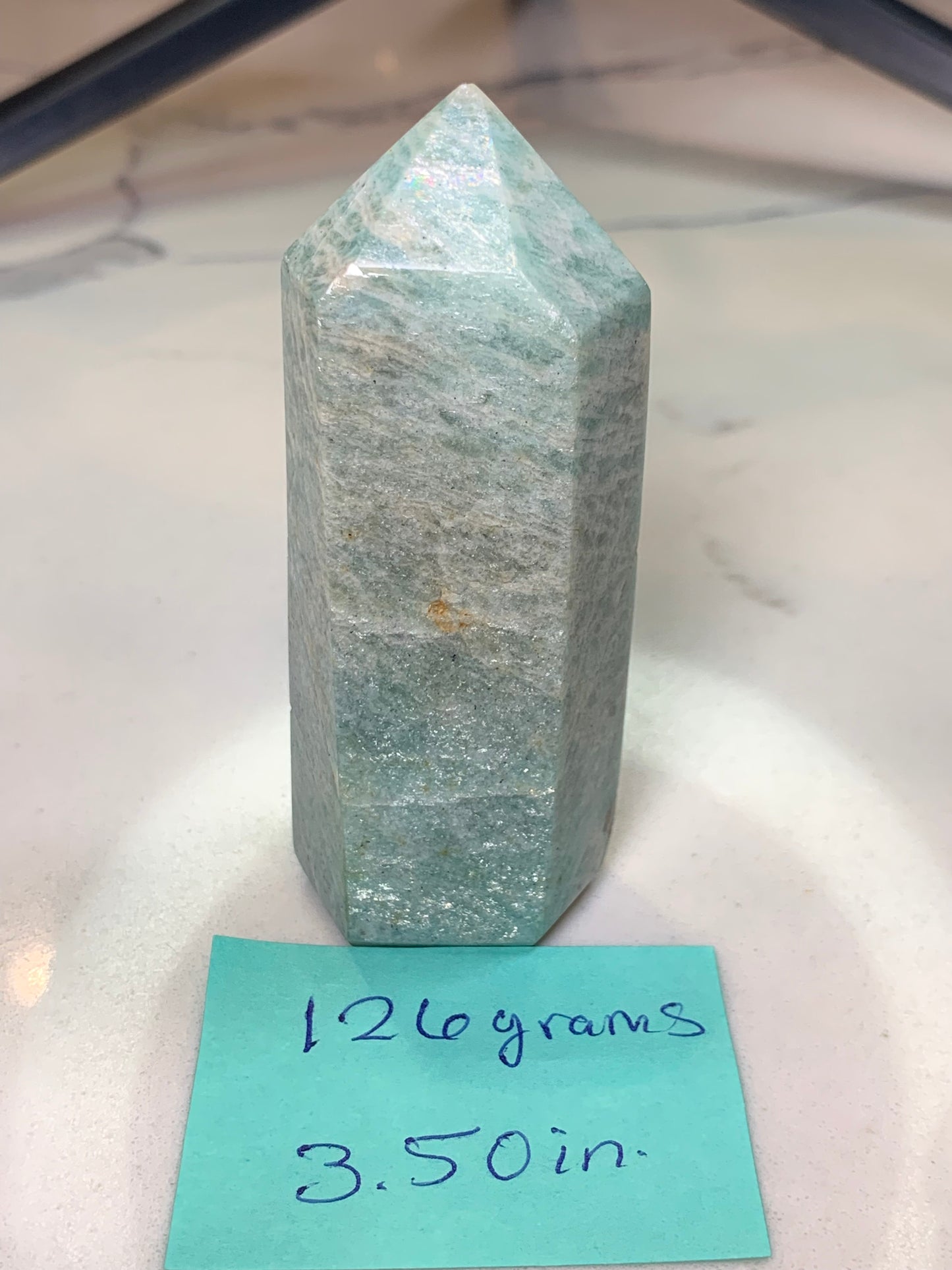 Amazonite Crystal Point