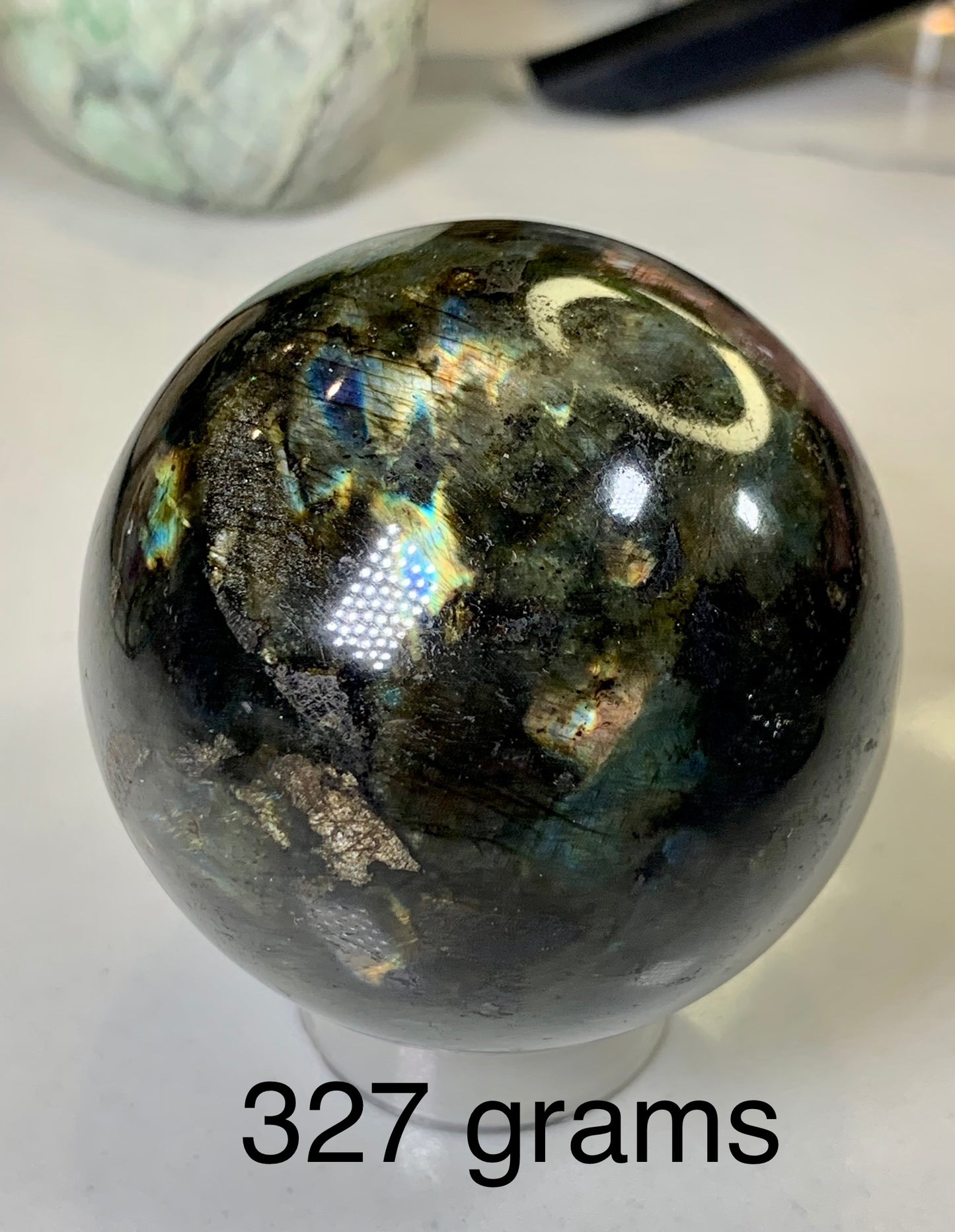 Labradorite Crystal Sphere