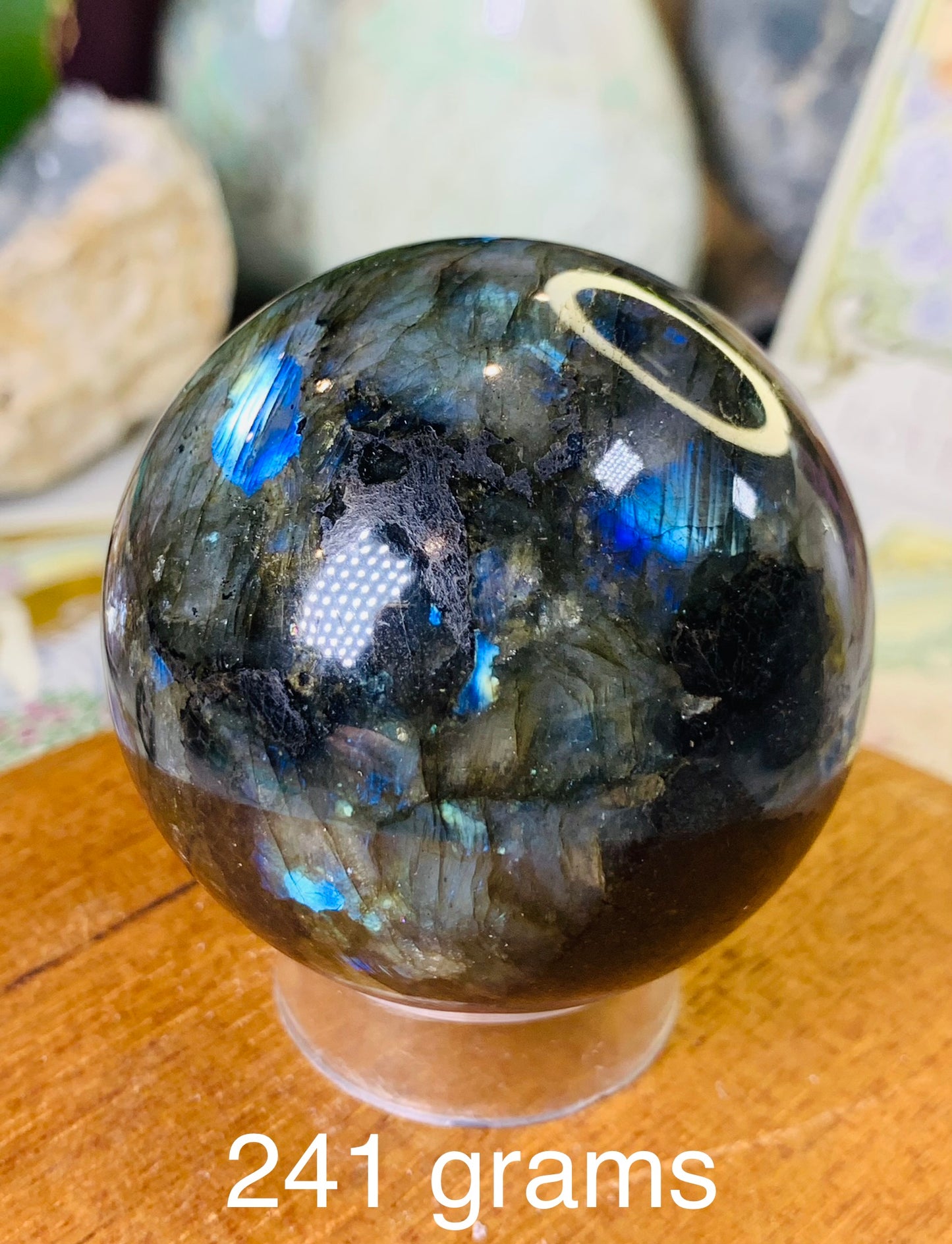 Labradorite Crystal Sphere