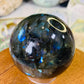 Labradorite Crystal Sphere