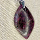 Garnet Stainless Steel Necklace