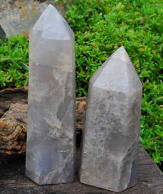 Blue Quartz Points