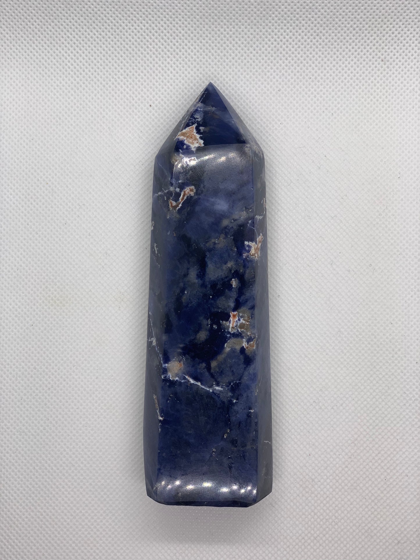 Orange Sodalite Point/Tower