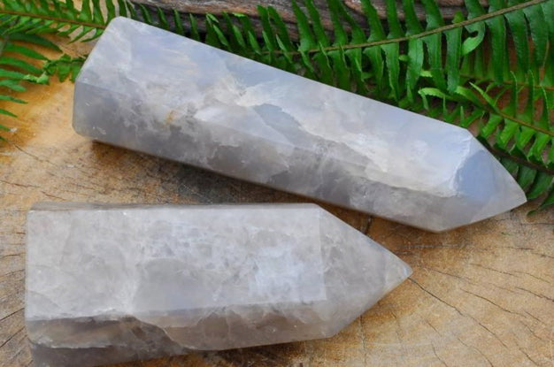 Blue Quartz Points