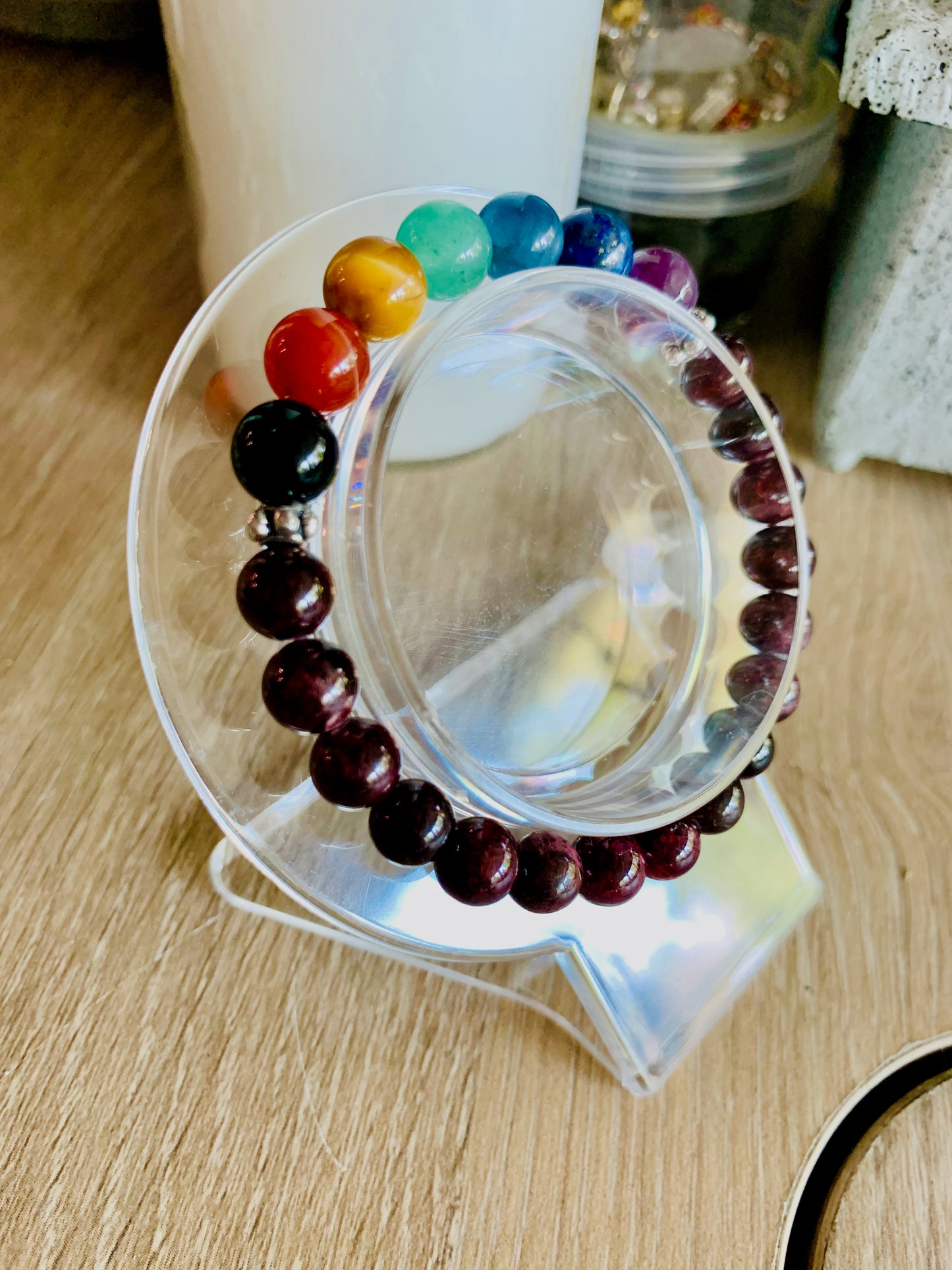 Garnet Chakra Bracelet